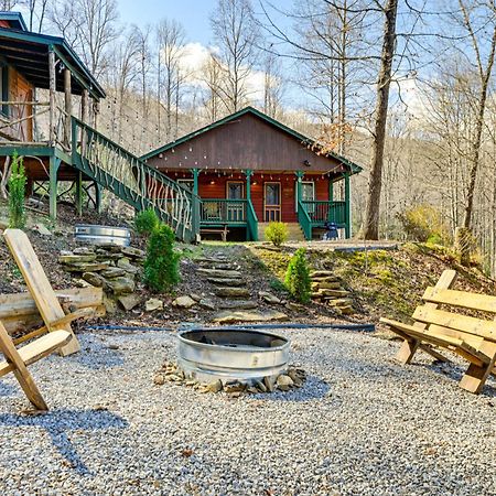 Smoky Mountain Cabin With Camping Area And Fire Pit! Whittier Esterno foto