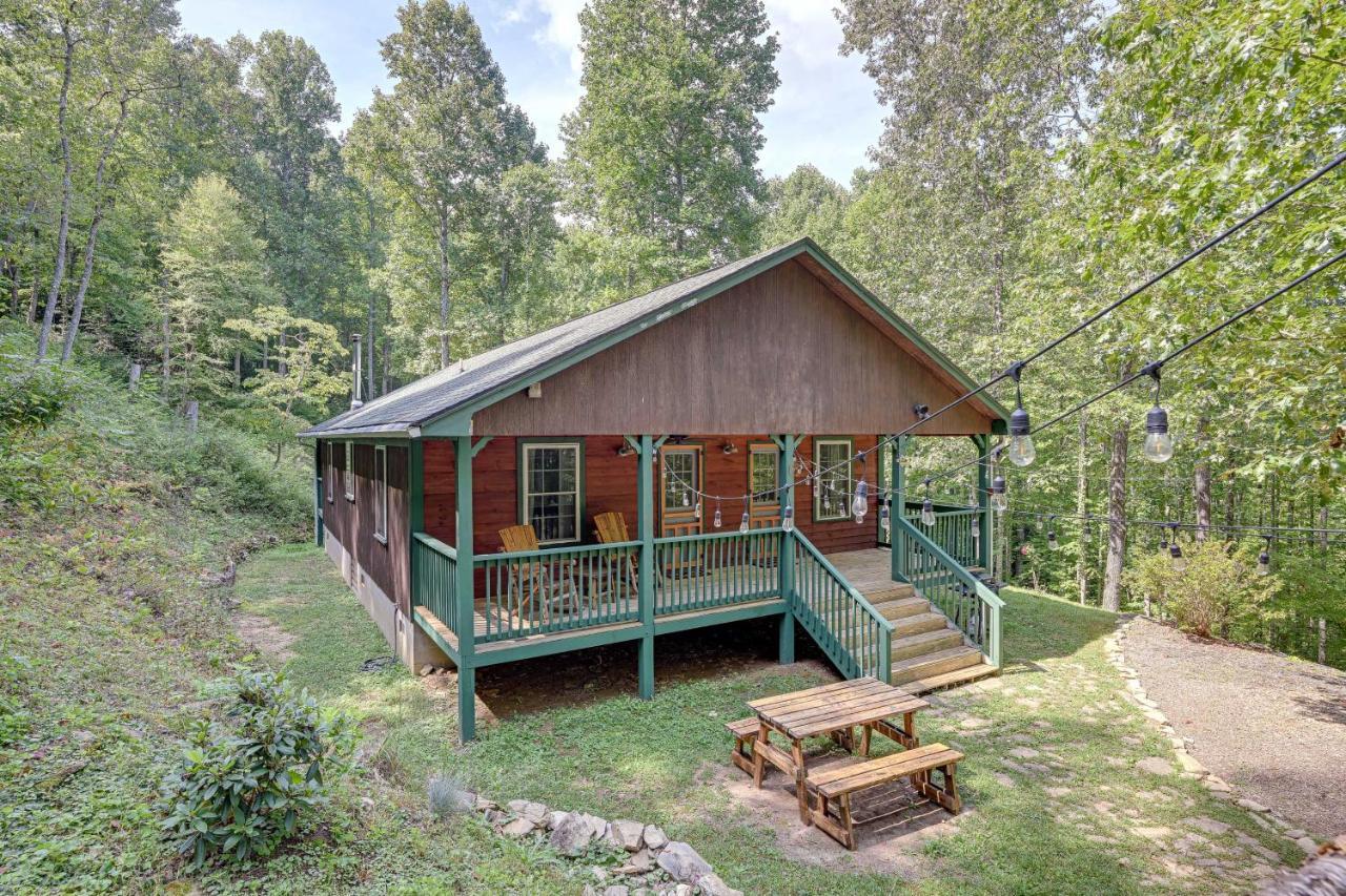 Smoky Mountain Cabin With Camping Area And Fire Pit! Whittier Esterno foto