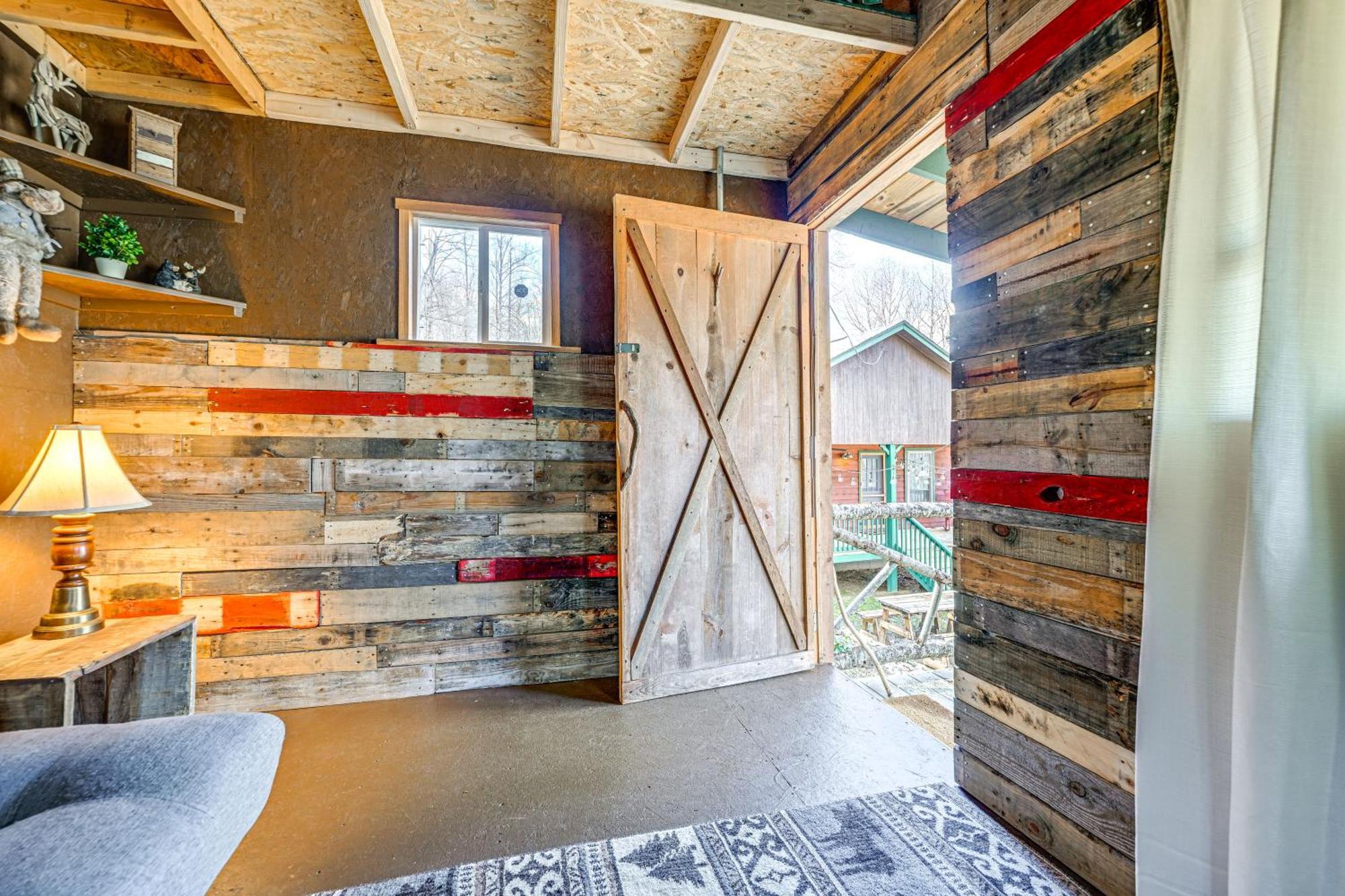 Smoky Mountain Cabin With Camping Area And Fire Pit! Whittier Esterno foto