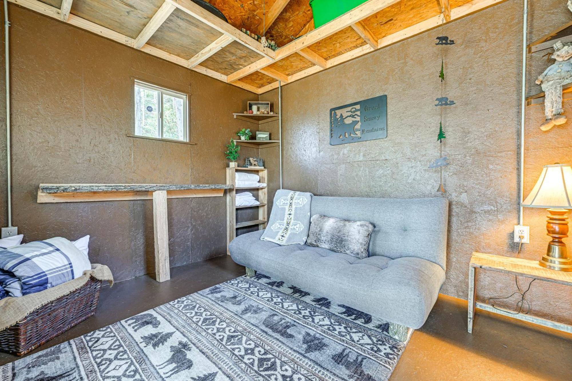 Smoky Mountain Cabin With Camping Area And Fire Pit! Whittier Esterno foto