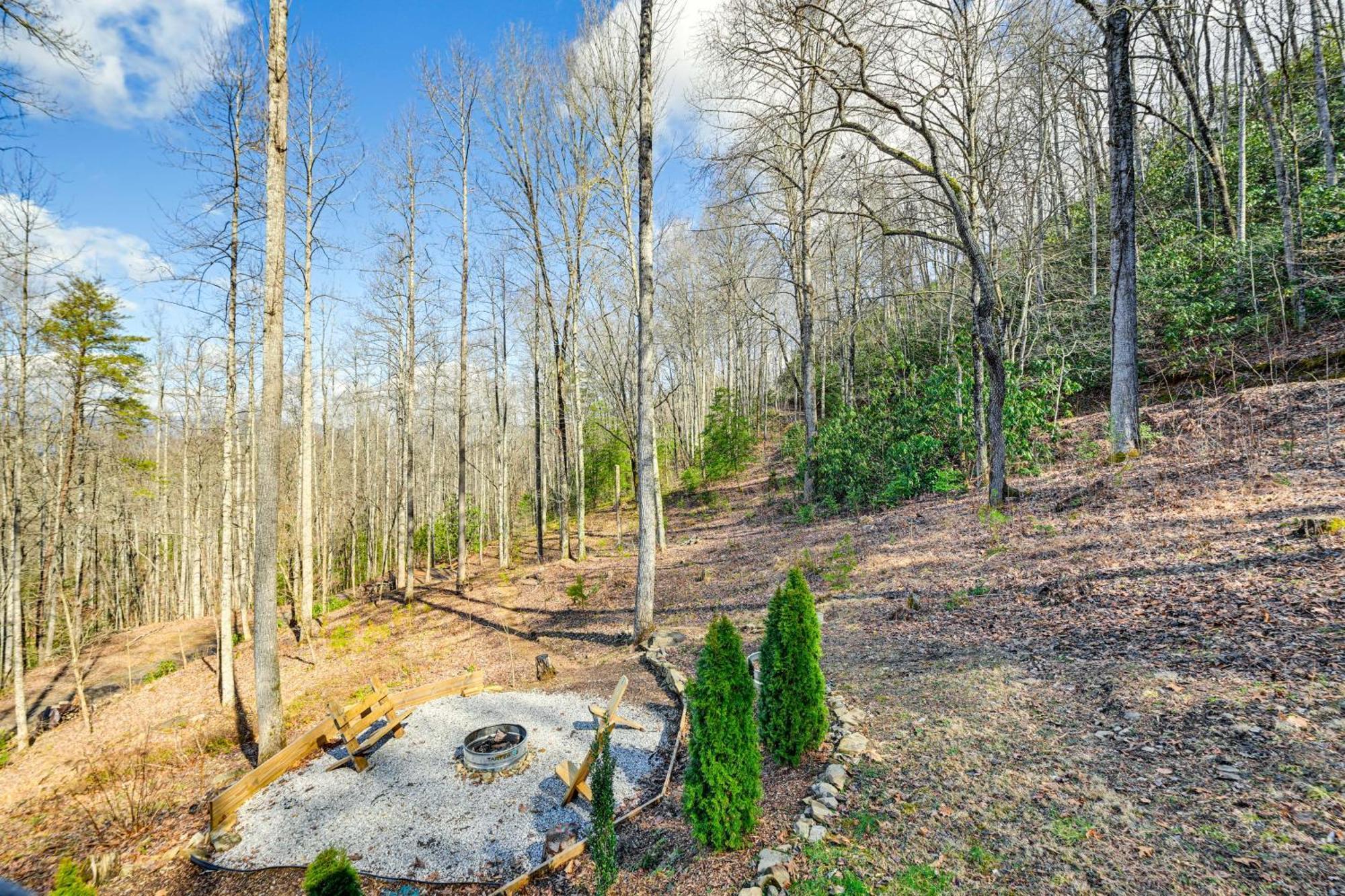 Smoky Mountain Cabin With Camping Area And Fire Pit! Whittier Esterno foto