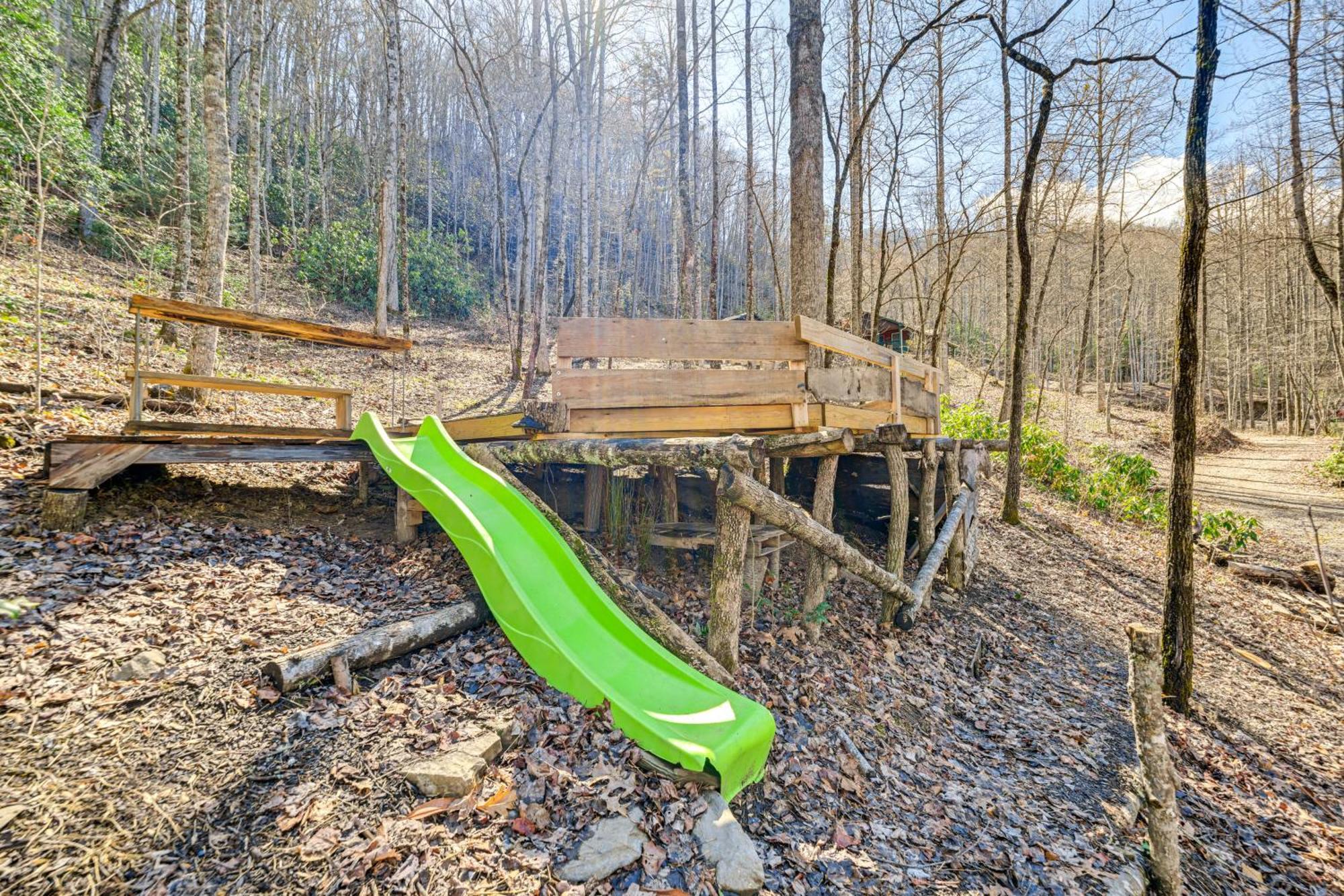 Smoky Mountain Cabin With Camping Area And Fire Pit! Whittier Esterno foto